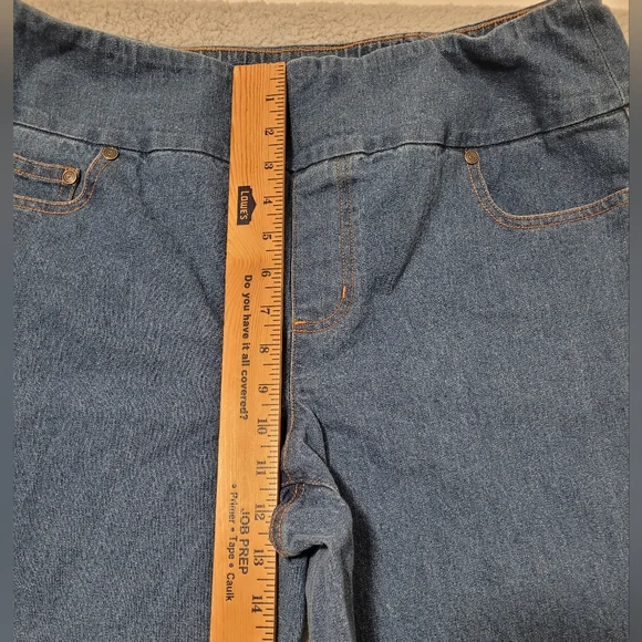 Chadwicks Blue Pull-On Jeans Size 14T (Tall) - Picture 7 of 9